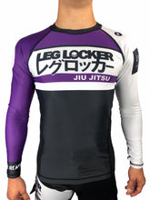 LegLocker V2. Purple Long Sleeve Rashguard