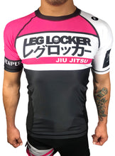 LegLocker V2. Pink Short Sleeve Rashguard